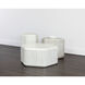 Spezza 22.5 X 18 inch White Outdoor End Table, High